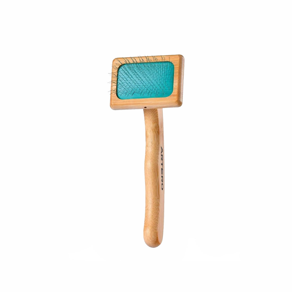 CARDATORE MISURA XS ARTERO, cardatore extra small Artero con manico di legno e setole per la cura del pelo.