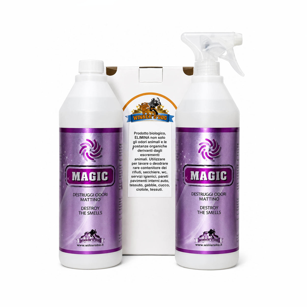 MAGIC 1L - Detergente Biologico Profumato a Base Enzimatica