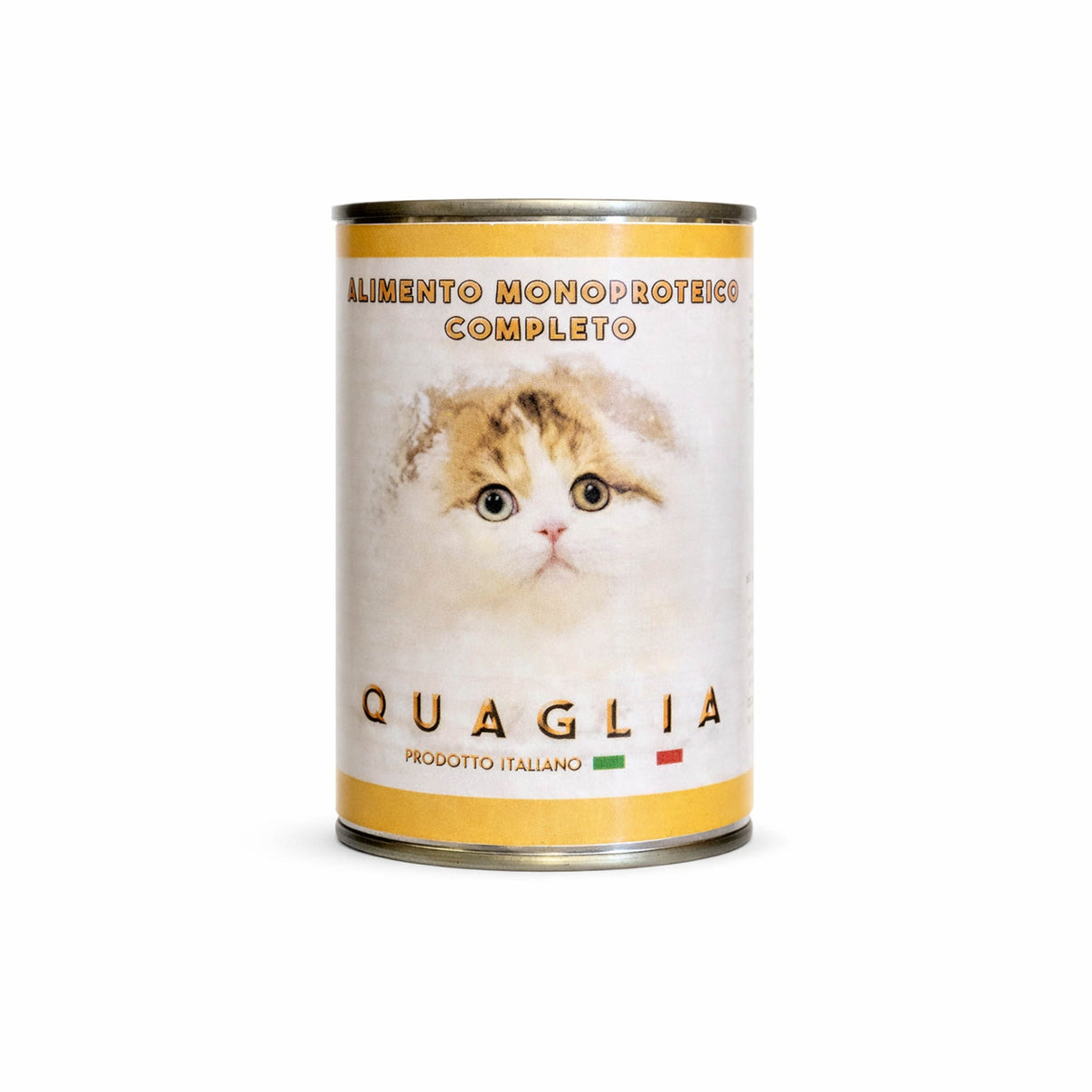 LATTINA QUAGLIA MONOPROTEICO 400 GR - cibo per animali, latta con quaglia, prodotto italiano