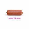 Image of STARTER 50+50 food product roll from Animal Star with packaging.