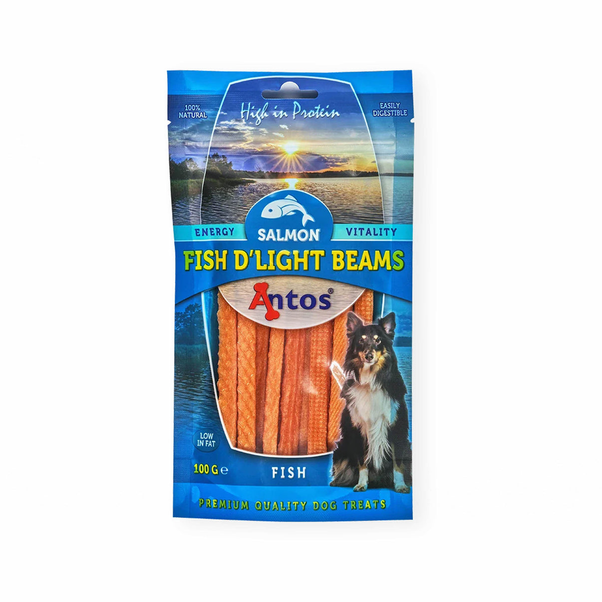 STRISCETTE DI SALMONE - SNACK | Premio Naturale (100g)